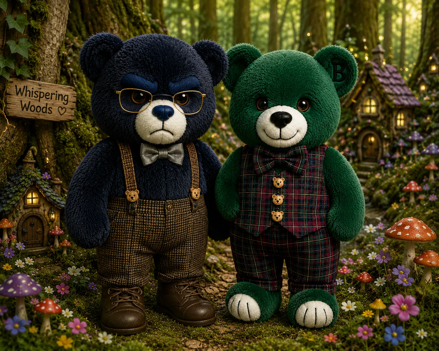 Scowlington and Buddy