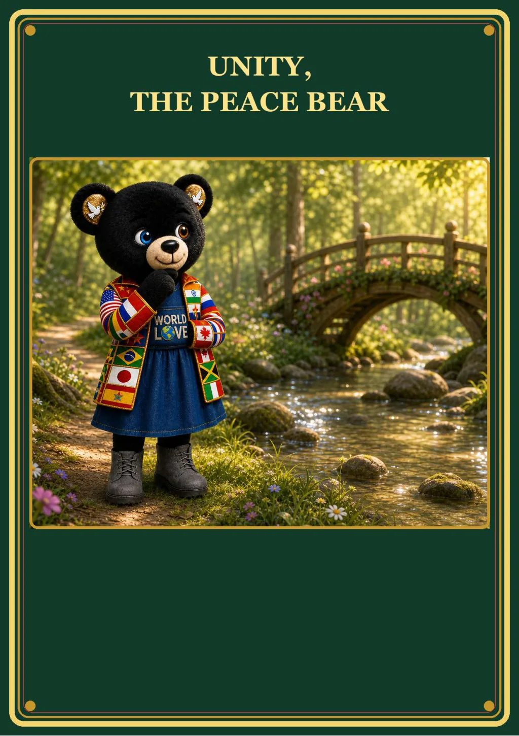 The cover of Unity, the Peace Bear